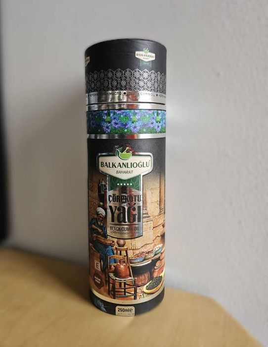 Масло от черен кимион студено пресовано за имунитет и стомах 250ml