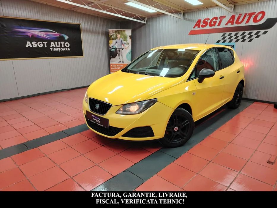 Seat Ibiza 2009,motor 1.2 benzina, 70 cp, LIVRARE GRATUITA, GARANTIE