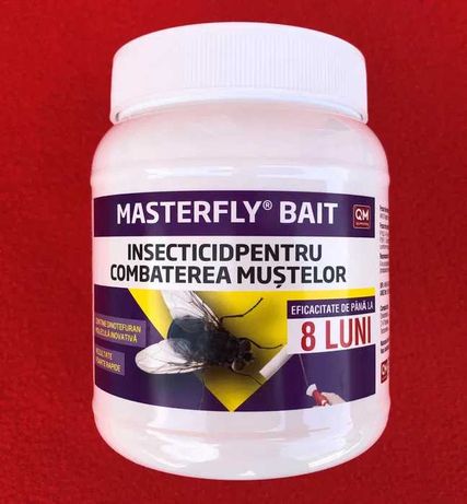 Insecticid impotriva mustelor Masterfly Bait 125 g, pachet 3 cutii