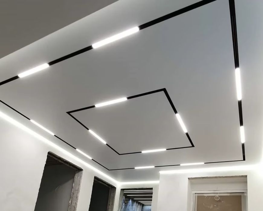 Натяжные потолки.