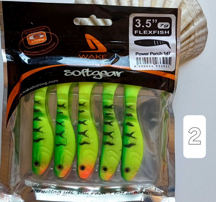 Силиконови примамки за костур и бяла риба