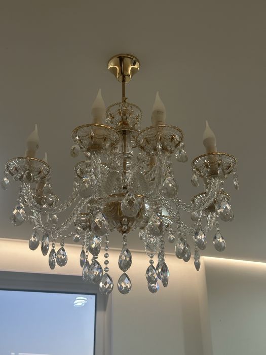 Люстра потолочная с бра