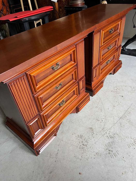 Comodine/Noptiere/Baroc/Lemn masiv!