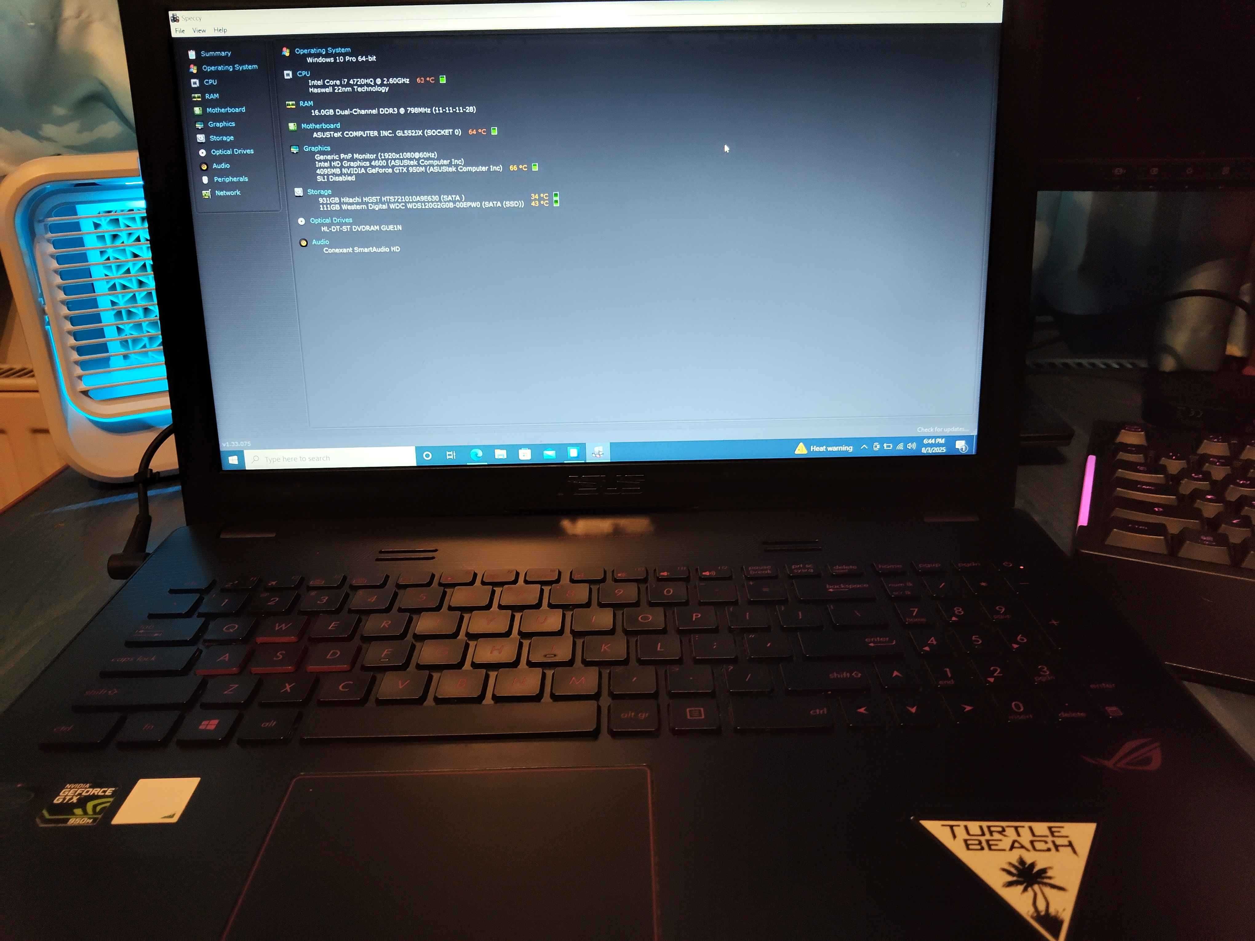 Ieftin! Gaming/Student ASUS ROG i7/NVIDIA GTX 950M 4GB/16GB RAM