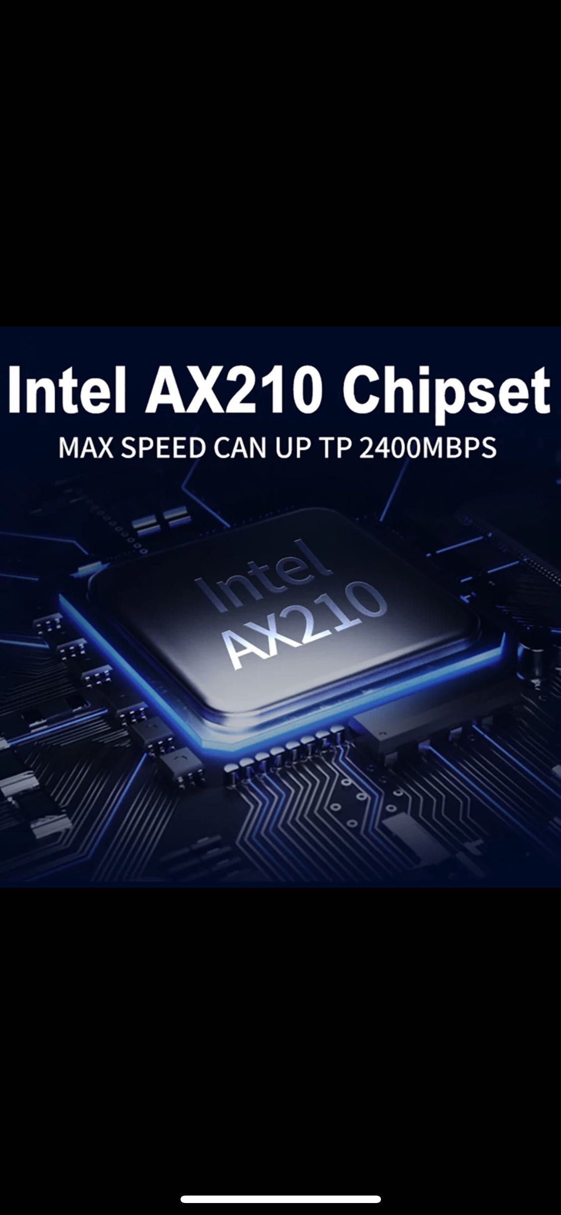 Wi-fi адаптер Intel ax210 для компьютера