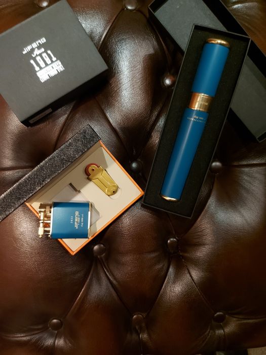 Комплект запалка и тубус за пури!