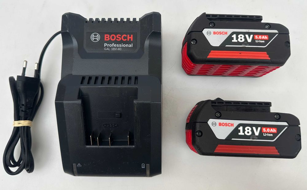 BOSCH GWS 18V-7 - Акумулаторен безчетков ъглошлайф 2x18V 5.0Ah