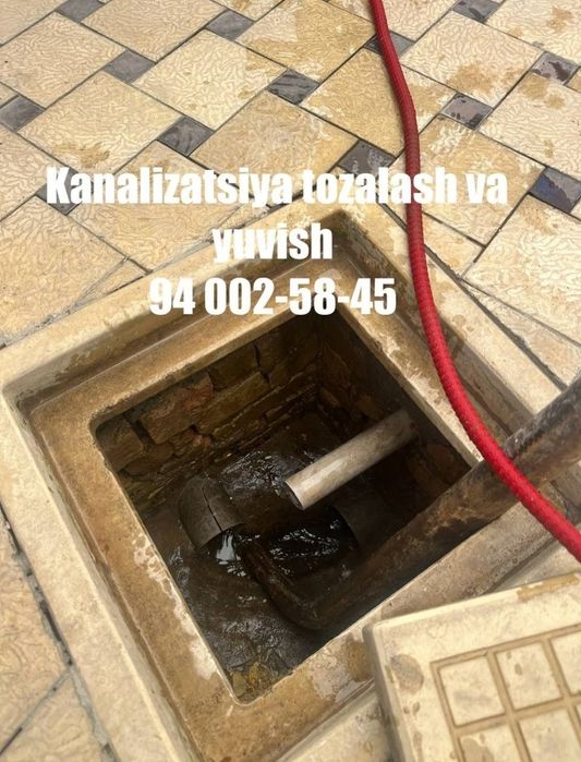 Kanalizatsiya tozalash 24/7 канализация