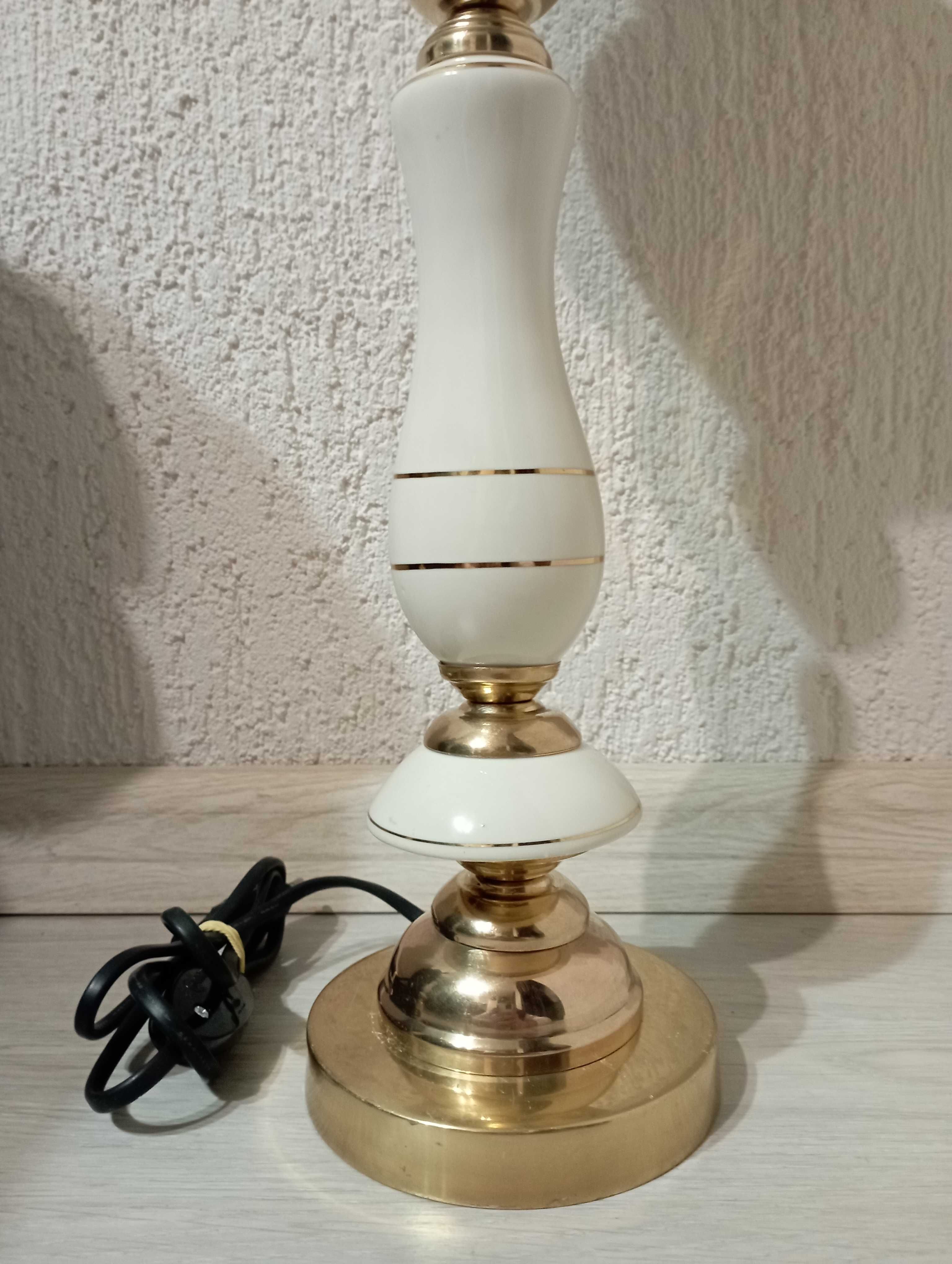 Комплект от две старинни порцеланови лампи - лампа