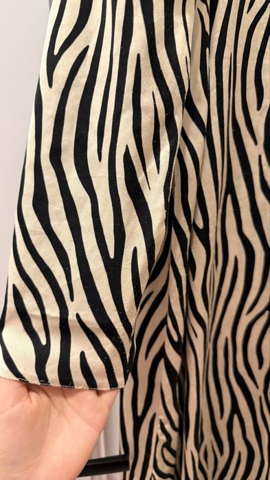 Платья атлас зебра