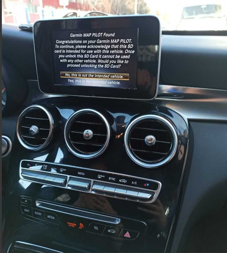 2023 карта Мерцедес за навигация Mercedes Garmin MAP PILOT SDcard v.20
