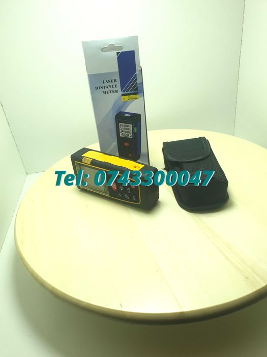 Ruleta  Telemetru Laser Verde 40m