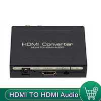 Adaptor convertor HDMI la HDMI + audio digital optic si RCA (SPDIF)