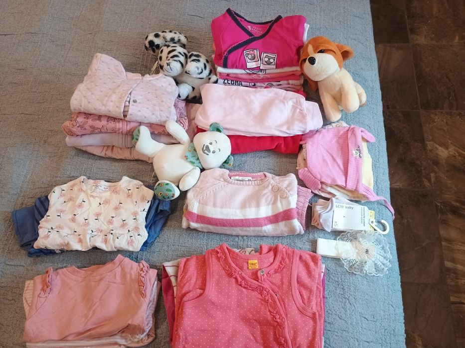 Лот дрехи за момиче 68 размер