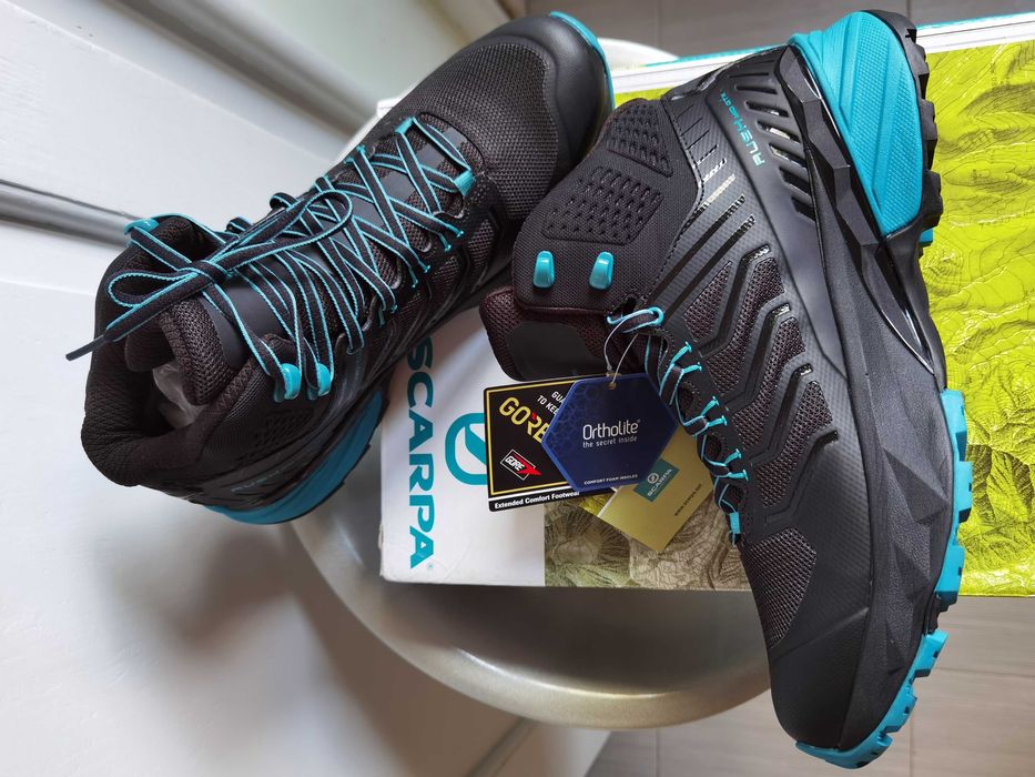 Нови мъжки туристически обувки Scarpa Rush Mid GTX - номер 43