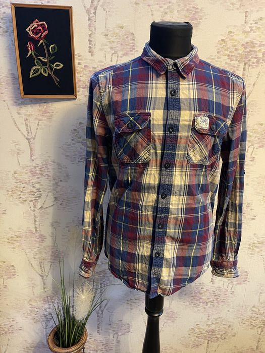 Camasa barbati casualSuperdry marimea XL slim fit