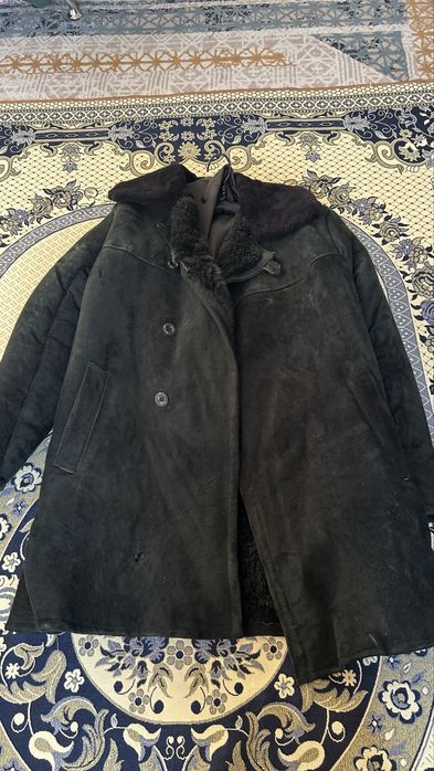 Шуба мутон мужская