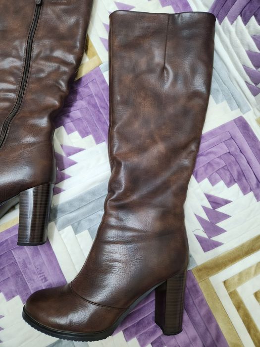 Сапоги женские, 37-38 размера, осень-зима