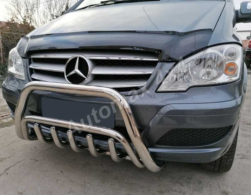 Bullbar inox personalizat Mercedes Vito, Viano, W639 '03-'14