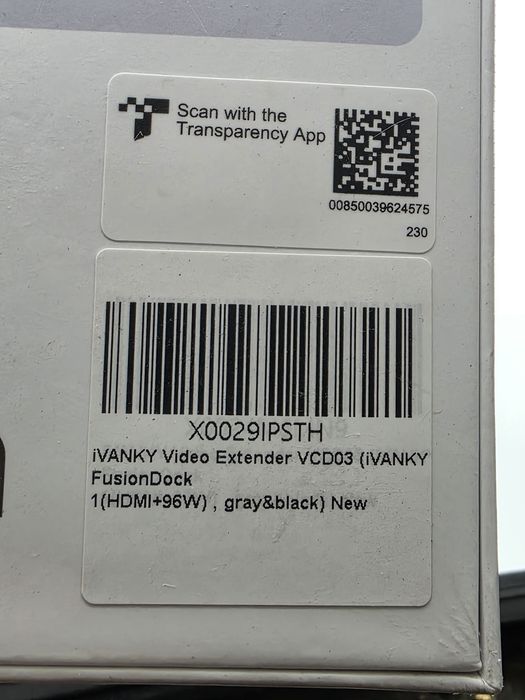 iVANKY FusionDock 12-în-2 Stație de andocare MacBook USB C, SIGILAT