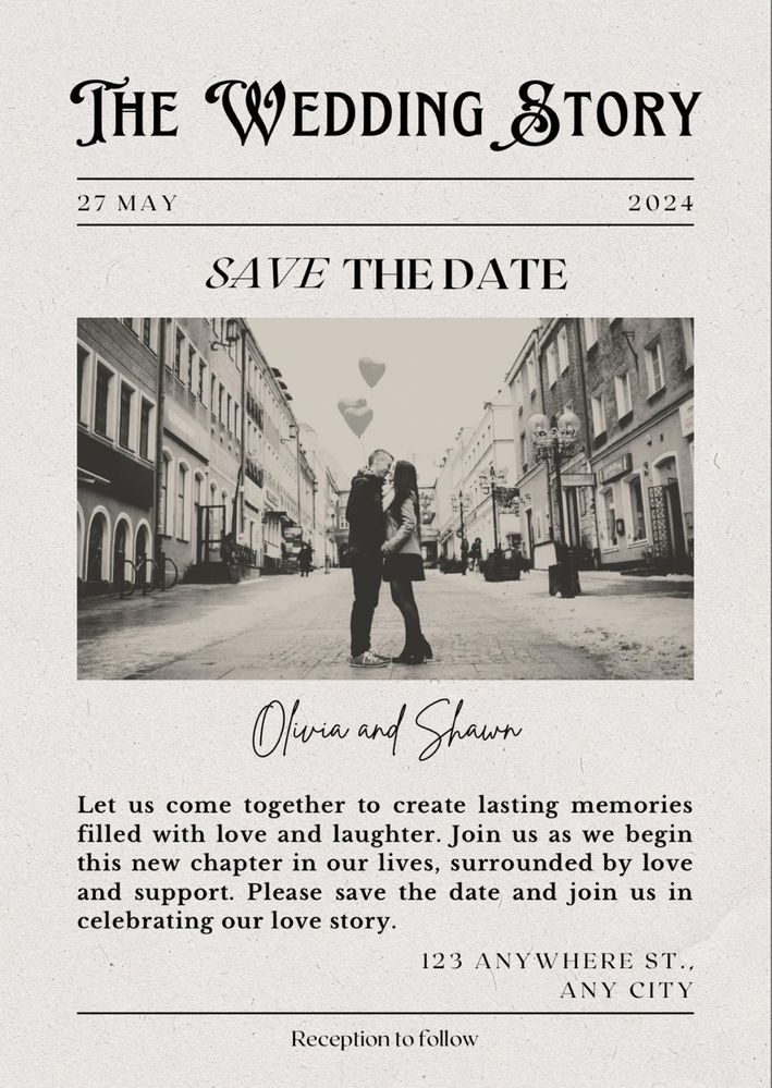 Invitatii personalizate digitale cu stil