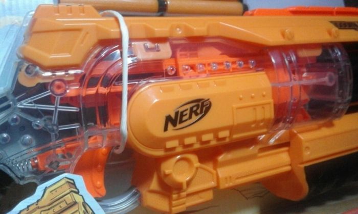 Pusca 6 gloante, Nerf Vagabond Doomlands B3191, noua