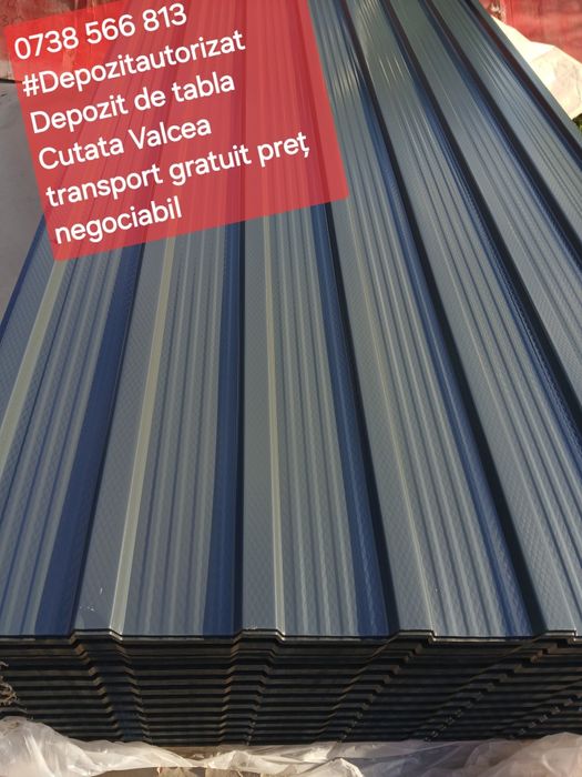 Vând tabla cutata valcea transport gratuit în toată tara preț neg