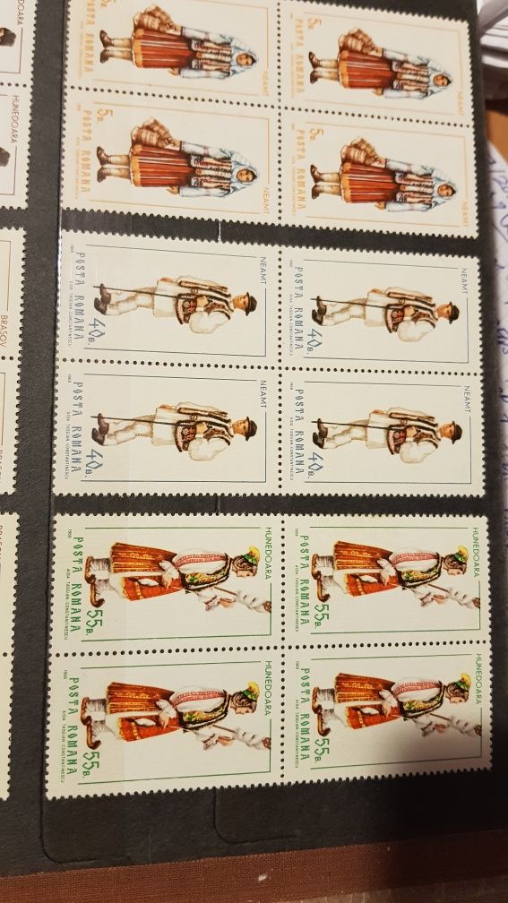 Serie filatelica 8 timbre