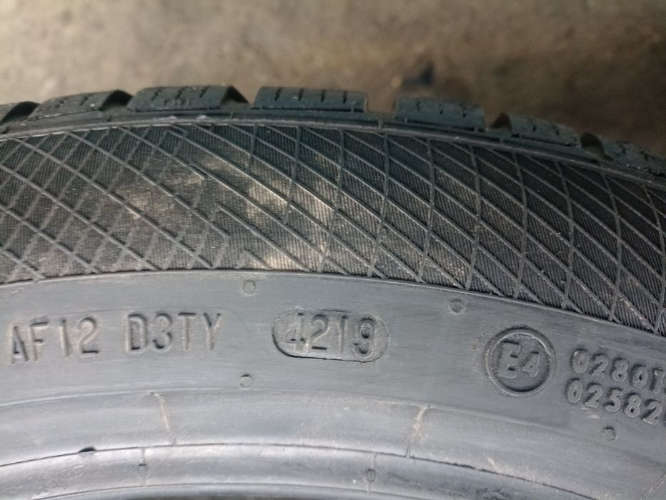 4 anvelope de iarna ca si noi Continental 255/45 R20 dot 4219