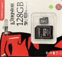 Carduri de memorie Kingston MicroSD Canvas Select, 32Gb / 128Gb