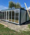 Container birou vestiar sanitar modular paza vitrina