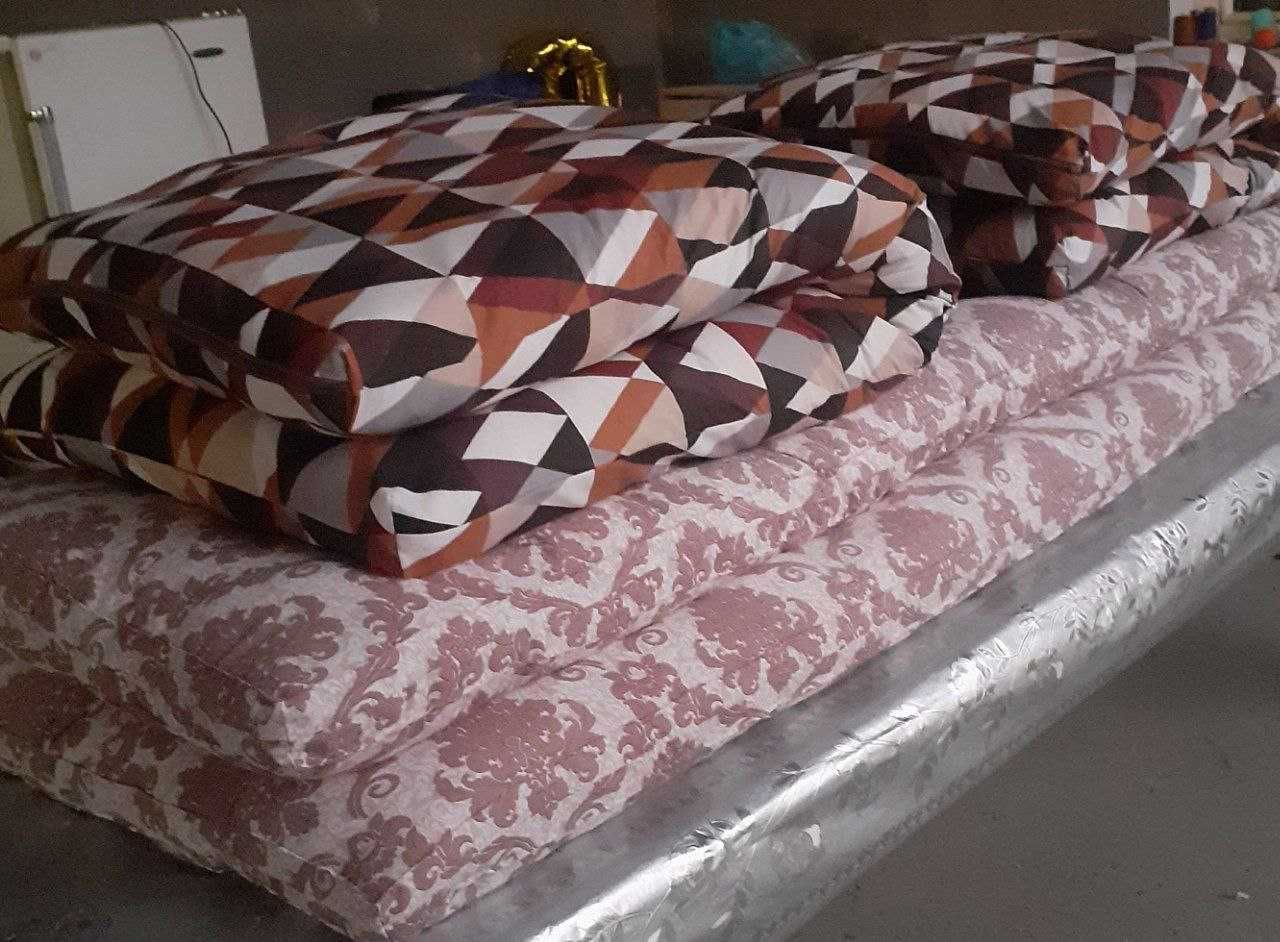 Шью матрасы, кўрпа-кўрпача, простынь пододеяльники,
