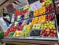 Raft expunere legume fructe