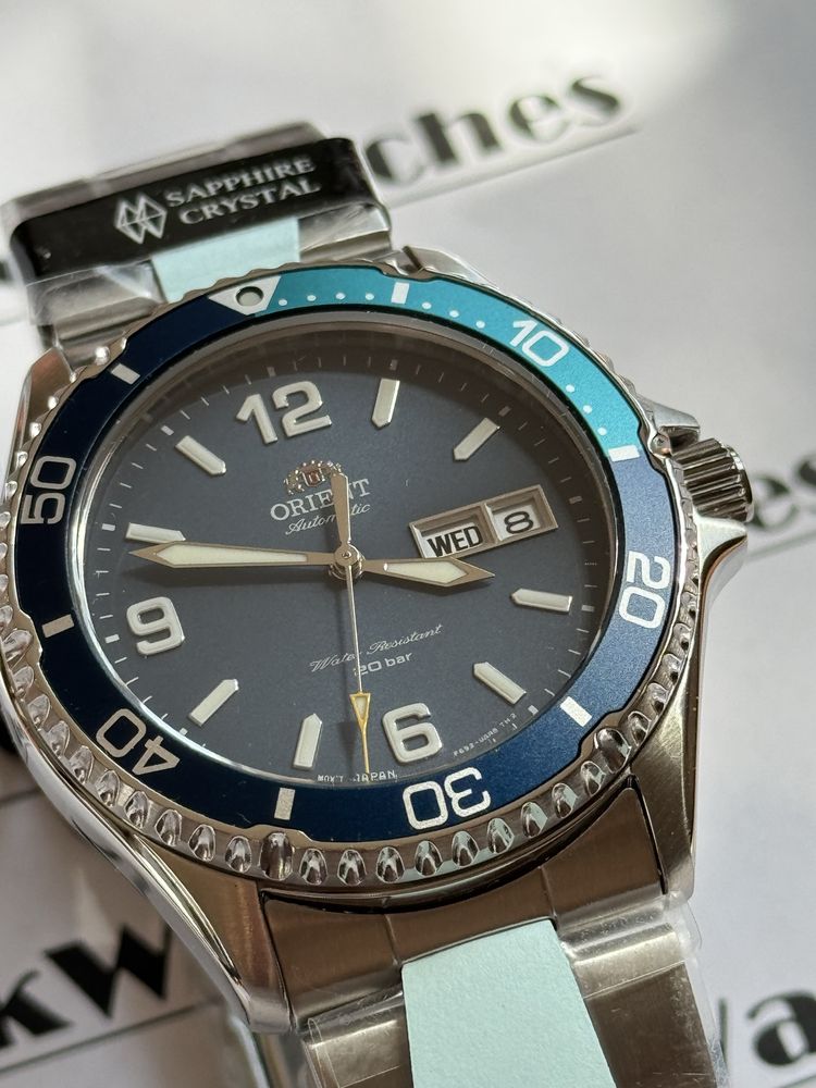 Orient Mako III Blue