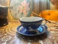 Ceasca ceai sau cafea portelan fin Dragons Japan