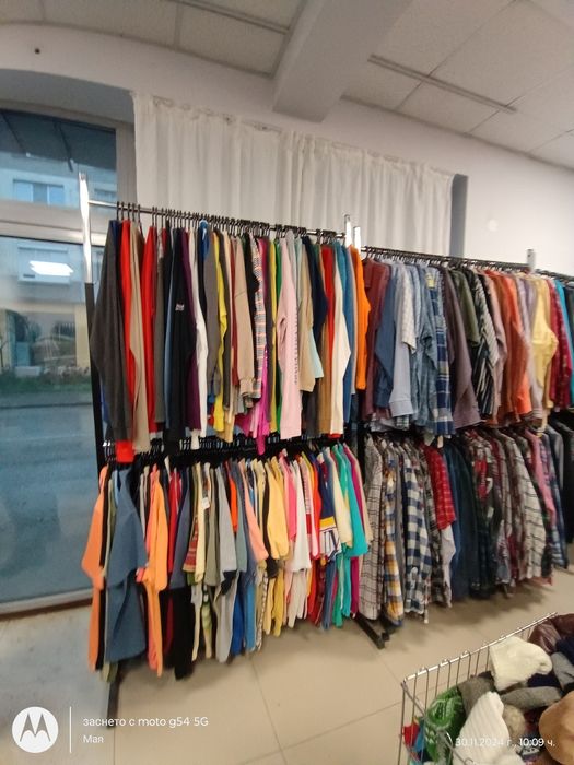 Дрехи втора употреба  3 лв кг, само ако се вземе всичката стока