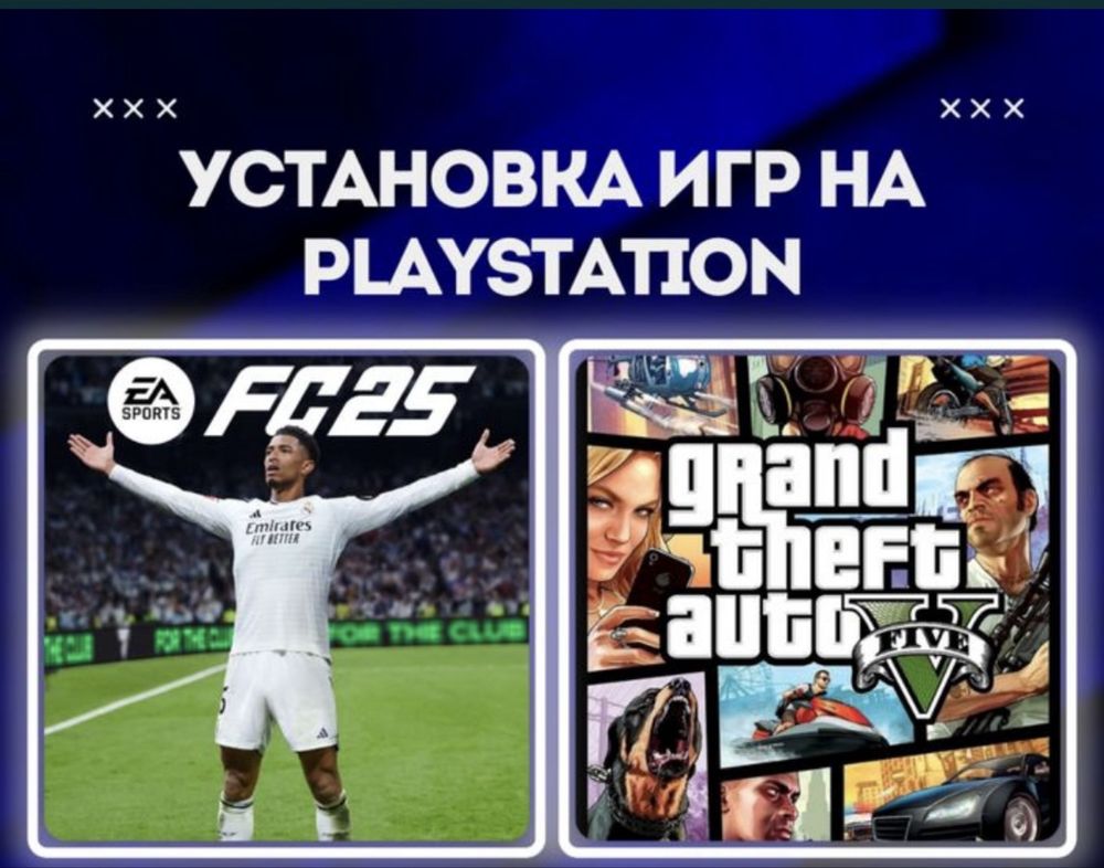 Установка Запись Игры для PlayStation 4/5