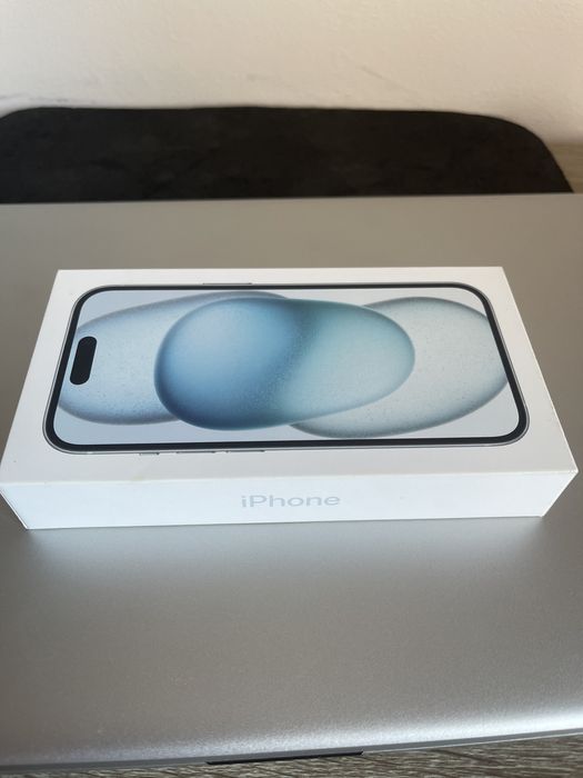 iPhone 15 Blue 128 GB Garantie Factura Cutie completa Unic Proprietar