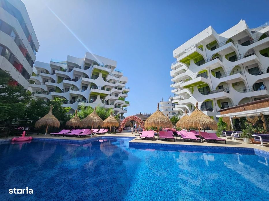 Apartament cu 2 camere in Mamaia Nord! Complex rezidential cu piscina!