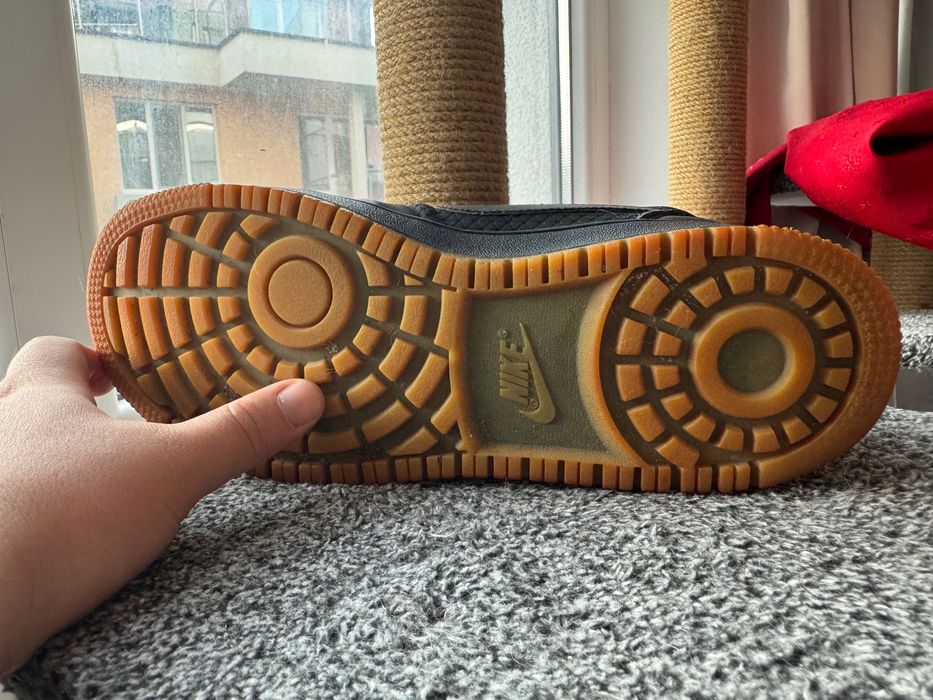 Nike mid black кецове