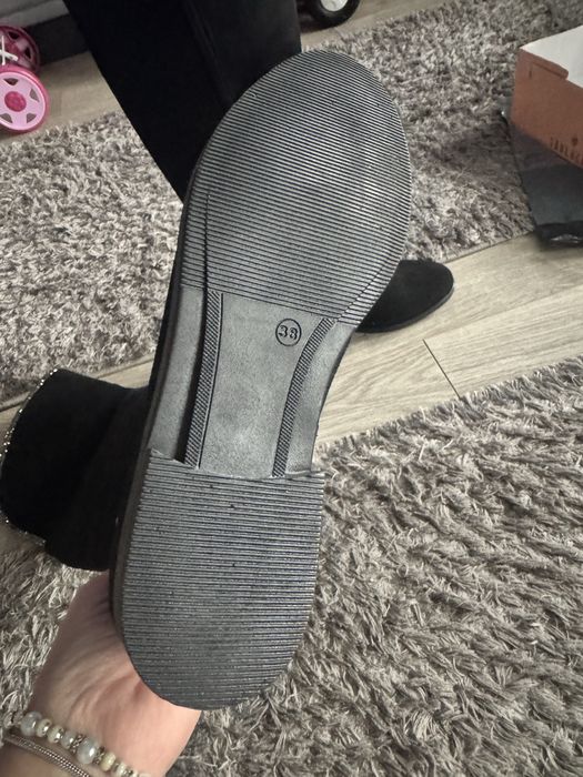 Cizme inalte catifea