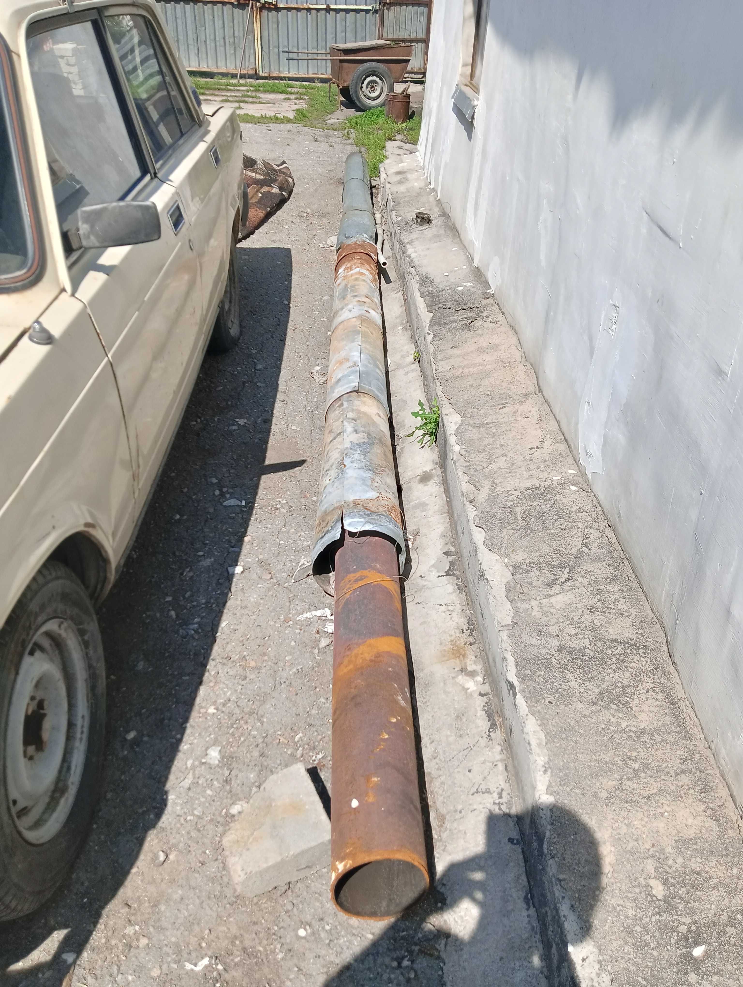 Продам металлическую трубу для печи