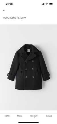 Детско въплътено палто Зара/Zara