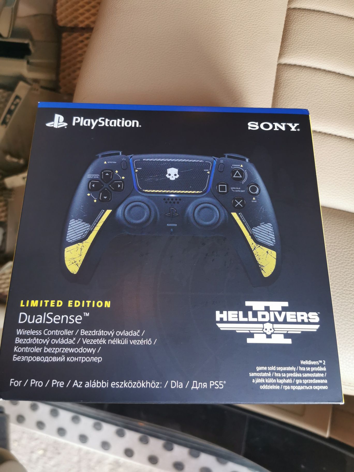 Dualsense Helldivers 2 Limited edition PS5
