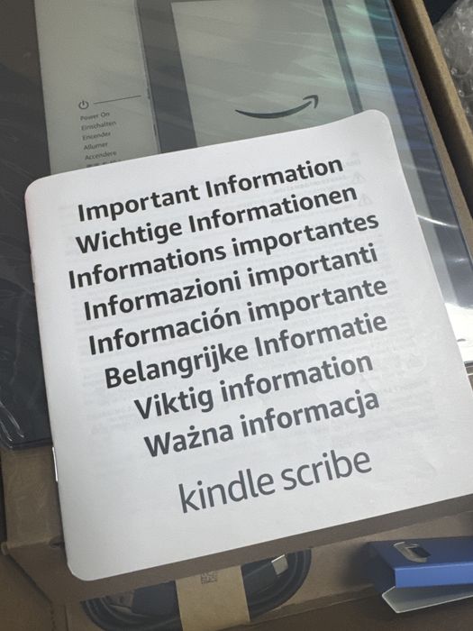 Amazon kindle scribe