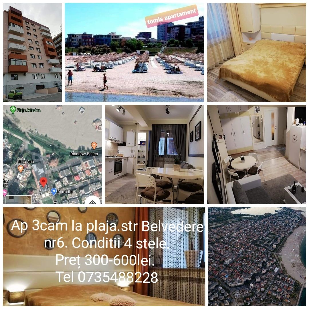 Tomis apartament regim hotelier 3 cam