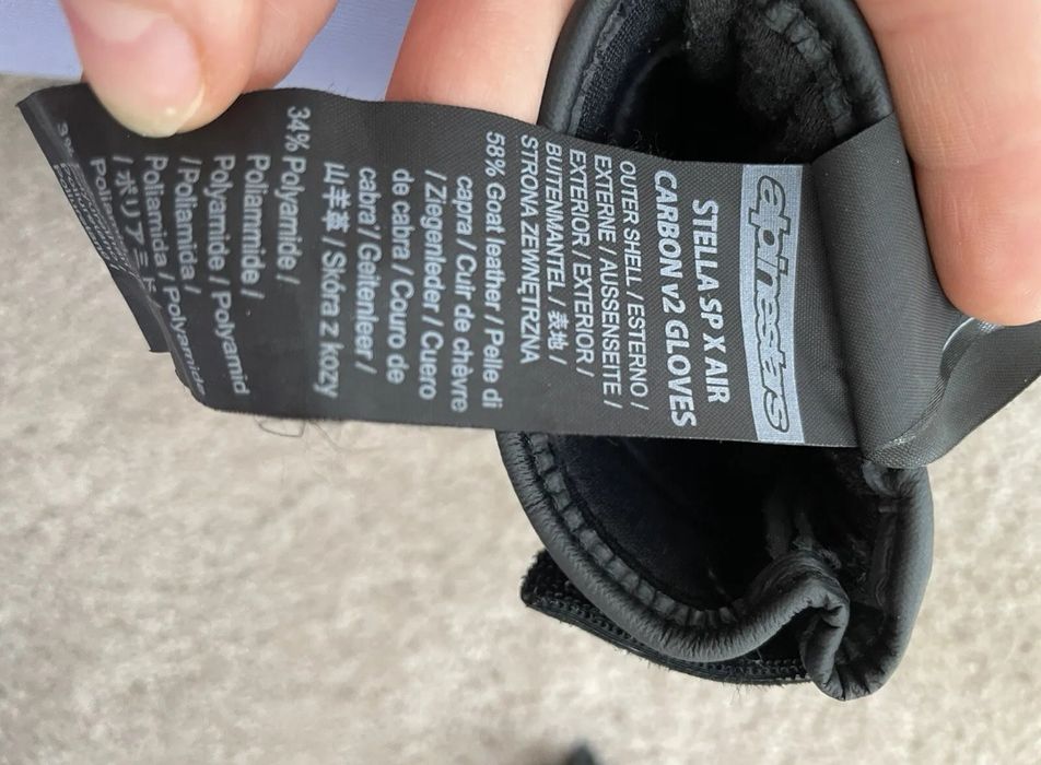 Кожени Дамски Ръкавици за мотор Alpinestars SPX Air Carbon V2 Stella