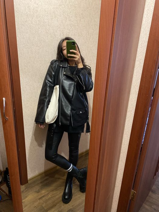 куртка косуха удлиненная