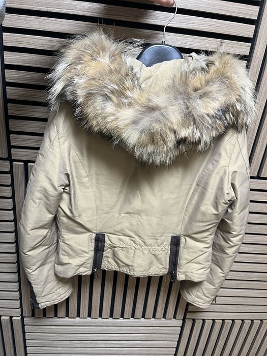 HR Historic Research : Made in ITALY -  яке с пух и косъм размер М/Л