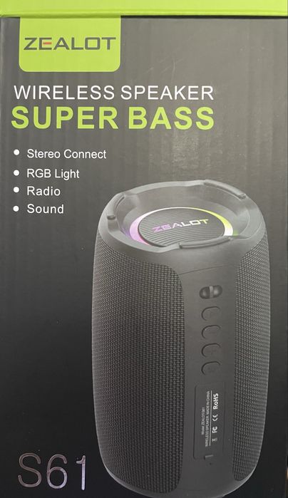Boxa portabila ZEALOT S61